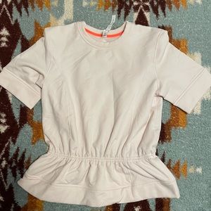 Lululemon short sleeve sweater